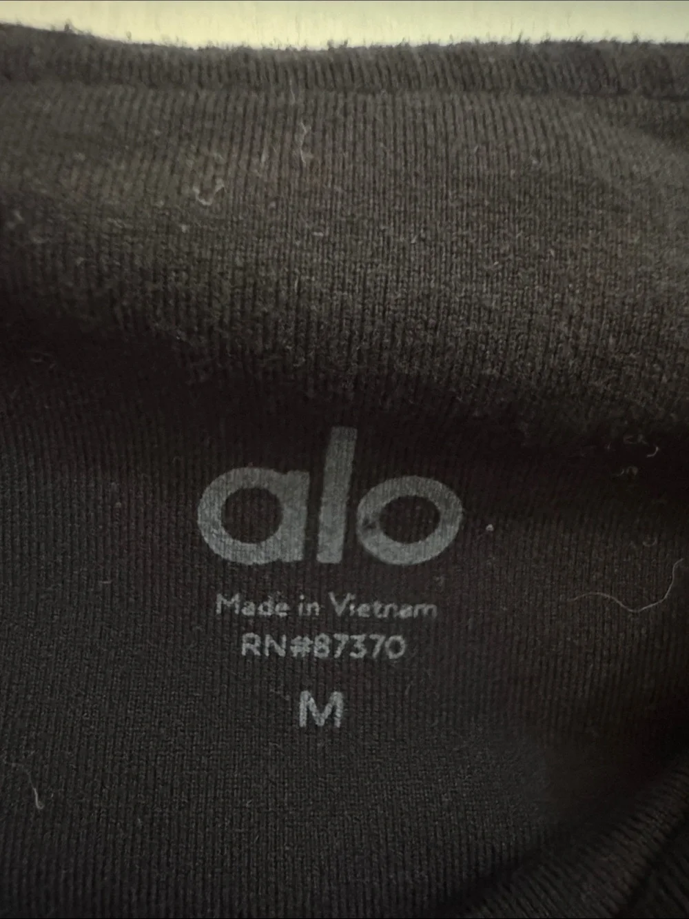 ALO Yoga goddess High waist Two-Tone Black and Gray Leggings